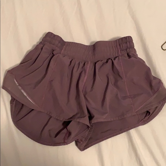 Lilac purple lululemon shorts for sale! - Picture 1 of 3